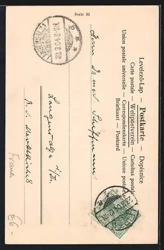 AK Fräulein im schulterfreien Kleid mit Hut und Kirschen