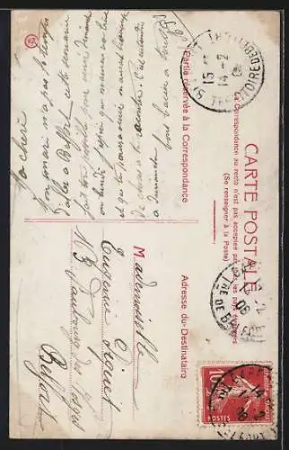 AK Hübsche Dame mit Hut schaut seitlich