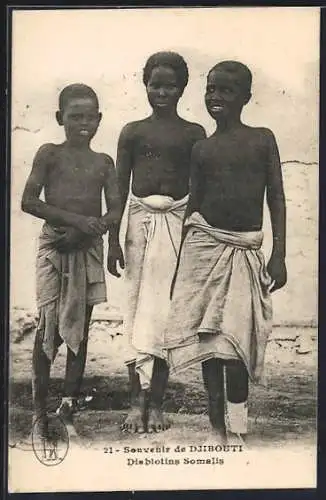 AK Djibouti, Diablotins Somalis, afrikanische Volkstypen