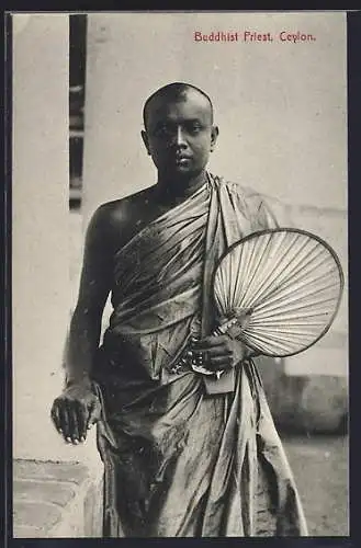 AK Ceylon, Buddhist Priest