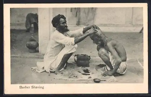 AK Sri Lanka, Barber Shaving