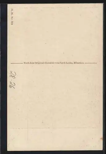 AK Richard Wagner, Der fliegende Hölländer, Männer am Ufer