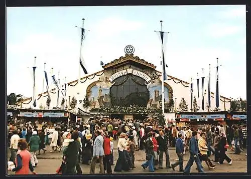 AK München, Oktoberfest, Festzelt der Hackerbrauerei