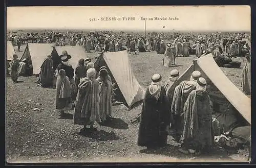 AK Sur un Marché Arabe