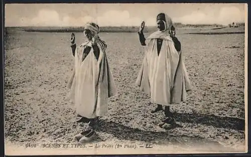 AK La Prière 1re Phase, Araber im Gebet