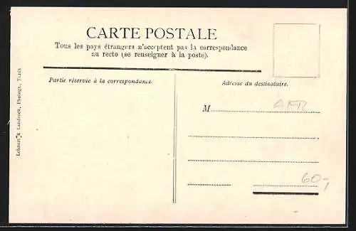 AK Tunis, Vue prise du cimetière arabe