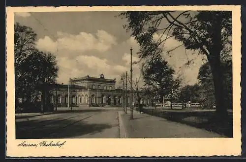 AK Dessau, Bahnhof