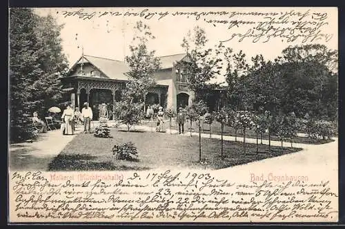 AK Bad Oeynhausen, Molkerei (Milchtrinkhalle)