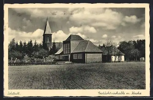 AK Idstedt, Gedächtnishalle und Kirche