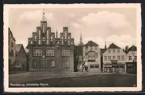AK Rendsburg, Altstädter Markt