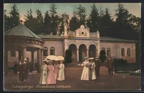 AK Bad Alexandersbad, Stahlquelle