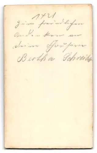 Fotografie Samson & Co., Coblenz, Clemensstr. 15, Bertha Schreiber in elegantem Kleid