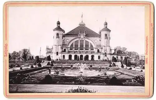 Fotografie Römmler & Jonas, Dresden, Ansicht Leipzig, der Palmengarten