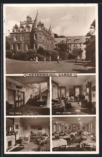 AK Largs, Netherhall, Interiors of Hall, Lounge and Dining Room