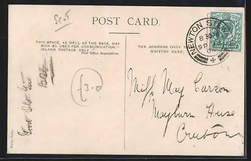 AK Penninghame /Newton Stewart, View from the Gardens