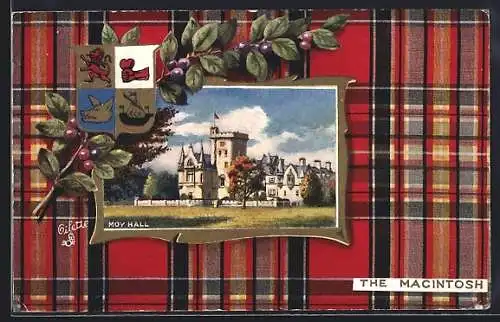 AK Moy, Moy Hall, Coat of Arms, The Macintosh
