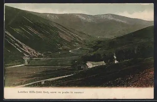 AK Lowther Hills, View into the Valley