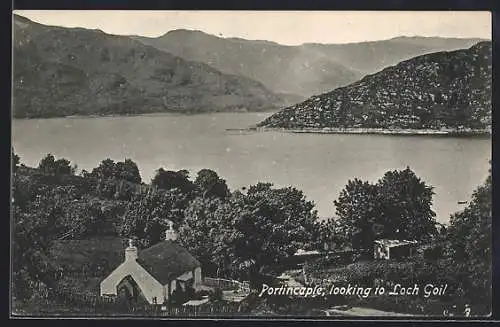 AK Portincaple, View onto Loch Goil