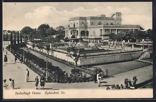 AK Hyderabad /On., Basherbagh Palace