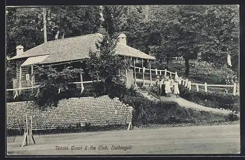AK Natiagali, Tennis Court & the Club