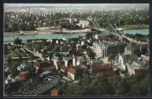 AK Dresden-Loschwitz, Blick nach Blasewitz mit Blauem Wunder