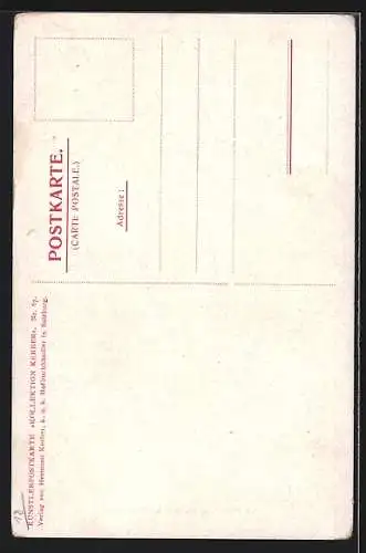 Künstler-AK Edward Theodore Compton: Salzburg, St. Peterfriedhof