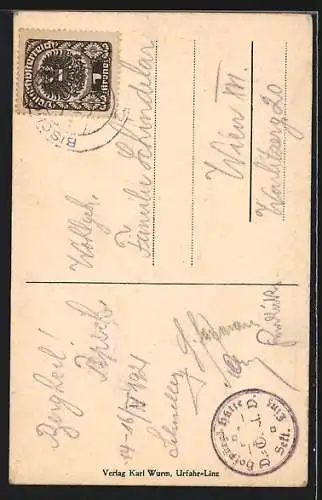 Künstler-AK Edward Theodore Compton: Hofpürgelhütte