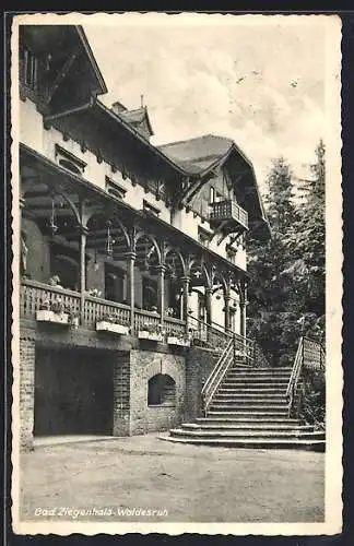 AK Bad Ziegenhals, Hotel Waldesruh