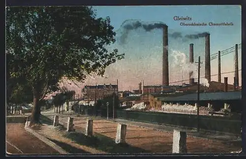 AK Gleiwitz, Oberschlesische Chamottfabrik