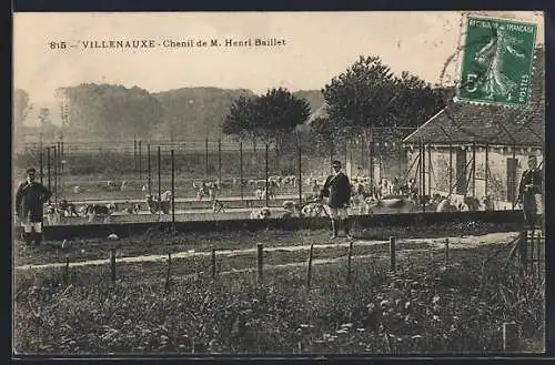 AK Villenauxe, Chenil de M. Henri Baillet