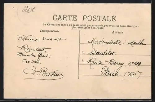 AK Villenauxe, Chenil de M. Henri Baillet