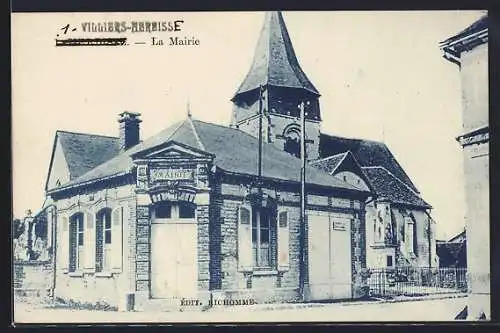 AK Villiers-Herbisse, La Mairie