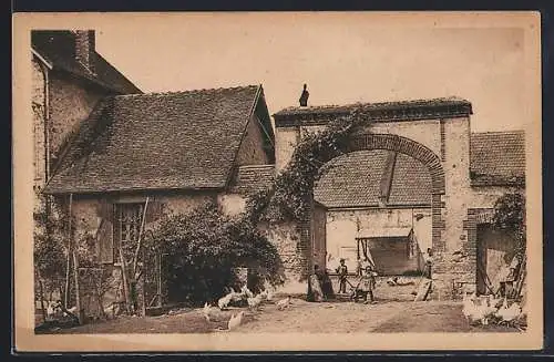 AK Trancault, Entrée de la ferme de la basse-cour