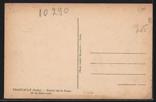 AK Trancault, Entrée de la ferme de la basse-cour
