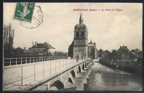 AK Dienville, Le Pont et l`Église