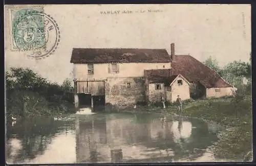 AK Vanlay, Le Moulin au bord de l`eau