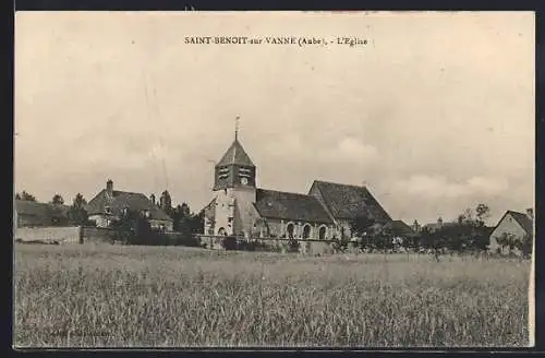 AK Saint-Benoît-sur-Vanne, L`Église