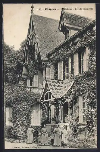 AK Chappes, Le Château, Facade principale