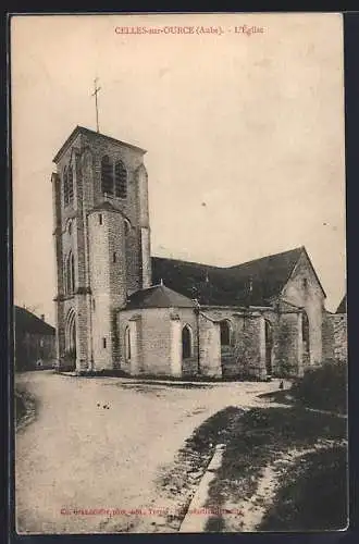 AK Celles-sur-Ource, L`Église