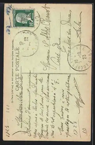 AK Celles-sur-Ource, L`Église