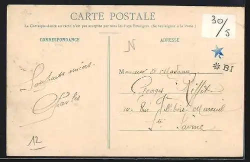 AK Rigny-le-Ferron, La Grande-Rue