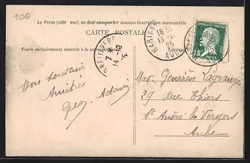 AK Marigny-le-Châtel, L`Hospice