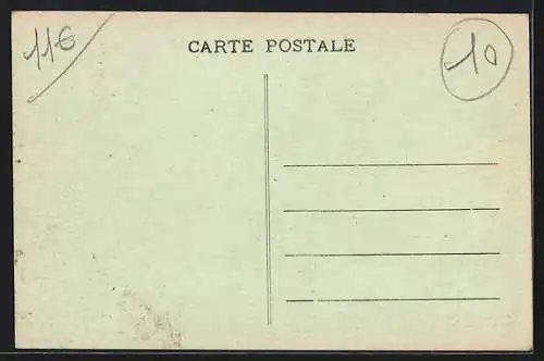 AK Marcilly-le-Hayer, Grande-Rue et la Poste