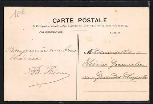 AK Marcilly-le-Hayer, Grande Rue