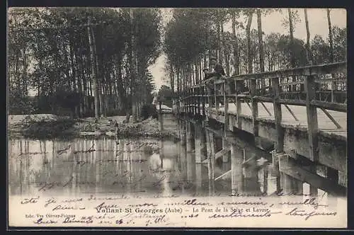 AK Vallant-St Georges, Le Pont de la Seige et Lavoir