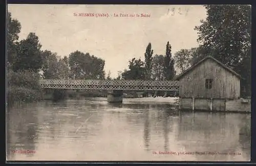 AK St Mesmin, Le Pont sur la Seine