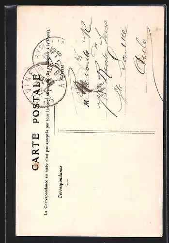 AK Méry-sur-Seine, L`Hôtel-de-Ville avec passants devant le bâtiment