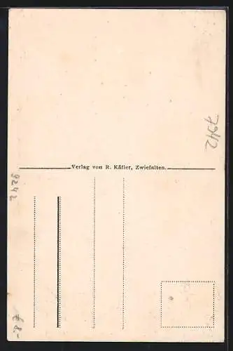 AK Wimsen, Ortsansicht aus der Vogelschau