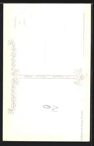 AK Città del Vaticano, Gendarme in tenuta di gala