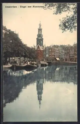 AK Amsterdam, Singel met Munttoren